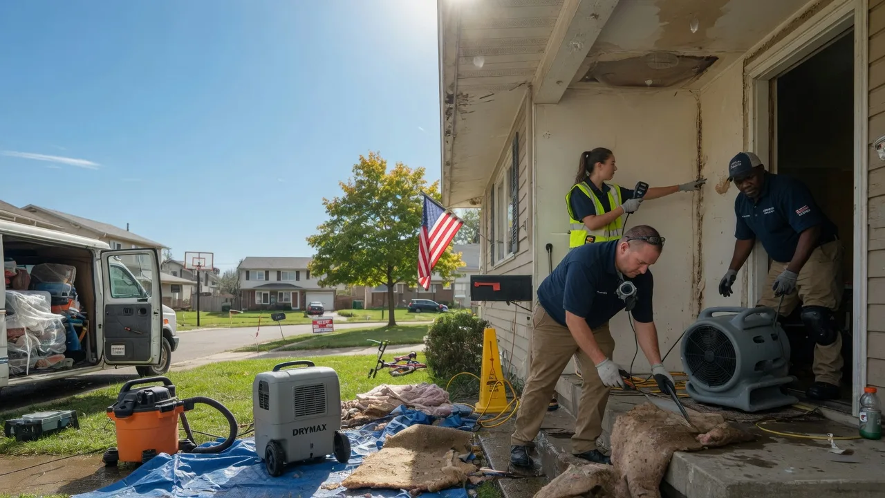 Water Damage Restoration in Texline, TX near me
